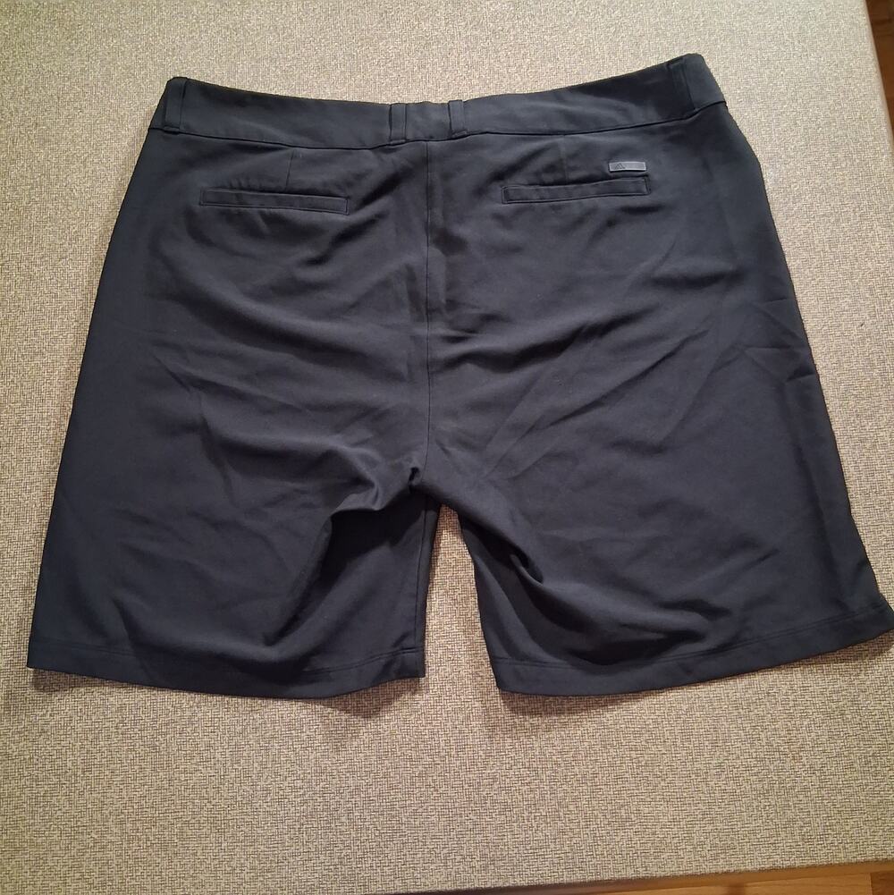 Adidas Women's Golf Shorts Size 16 Black Performance Athletic Bermuda Casual